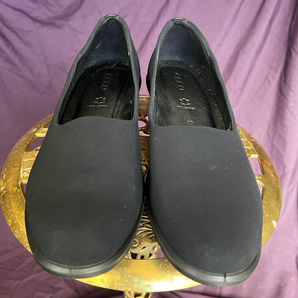 Ecco Women's Black Loafers
